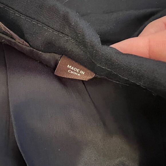 Michael‎ Kors Black Blazer 100% Wool with Gold Buttons Size 20R - Picture 6 of 16